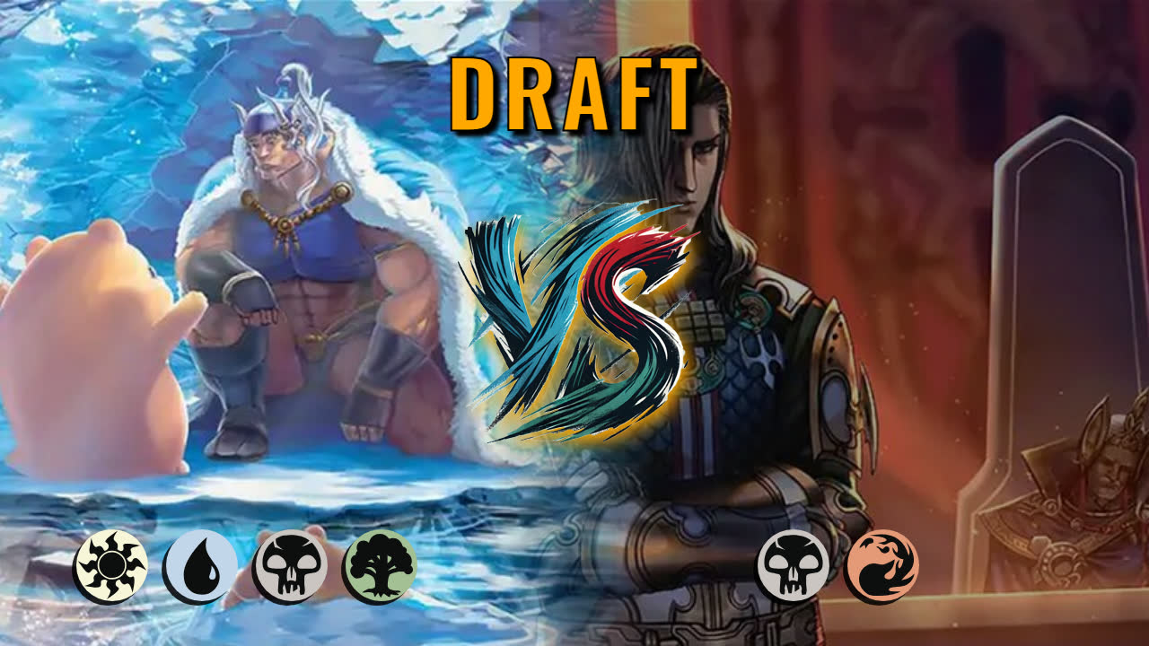 Watch MTG Arena Draft Video - WUBG Midrange by DamienF16 VS Rakdos Midrange by kerrykingsbaldhead - 445ff1