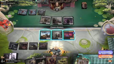 Watch MTG Arena Video Replay - Celes, Rune Knight by translove228 VS Giada, Font of Hope by PabOza - Historic Brawl
