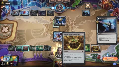 Watch MTG Arena Video Replay - Simic Midrange by utku VS Orzhov Midrange by xmitsch - Standard Ranked