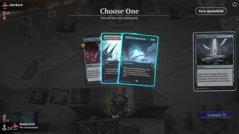 Watch MTG Arena Video Replay - Azorius Midrange by DamienF16 VS Mono Red Aggro by JakeBuch - Traditional Standard Ranked