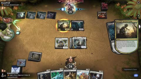 Watch MTG Arena Video Replay - Light-Paws, Emperor's Voice by translove228 VS Sméagol, Helpful Guide by DoomWolf - Historic Brawl