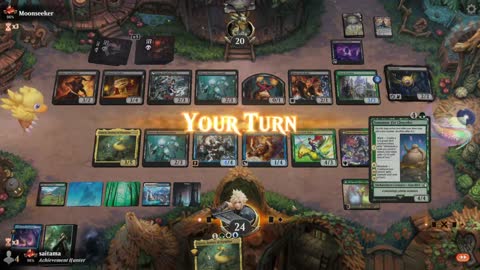 Watch MTG Arena Video Replay - WUBG Midrange by saitama VS Mono Black Midrange by Moonseeker - Premier Draft