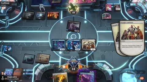 Watch MTG Arena Video Replay - Azorius Midrange by DamienF16 VS Rakdos Midrange by SeaMoosi - Premier Draft