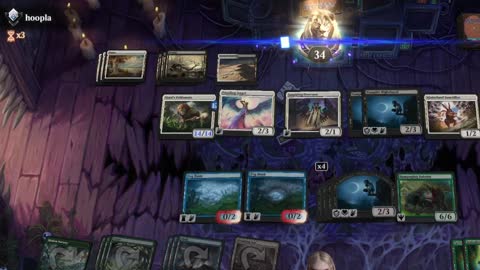 Watch MTG Arena Video Replay - Simic Midrange by utku VS Orzhov Midrange by hoopla - Standard Ranked