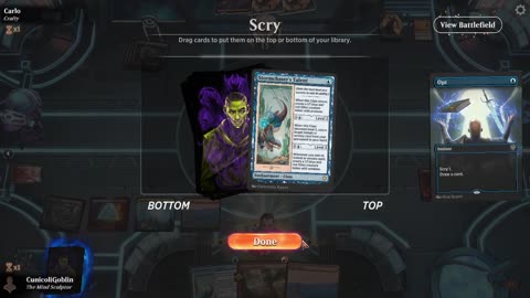 Watch MTG Arena Video Replay - Izzet Control by CunicoliGoblin VS Mono Red Aggro by Carlo - Alchemy Play