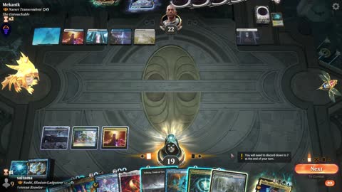 Watch MTG Arena Video Replay - Nashi, Illusion Gadgeteer by saitama VS Narset Transcendent by Mekanik - Historic Brawl
