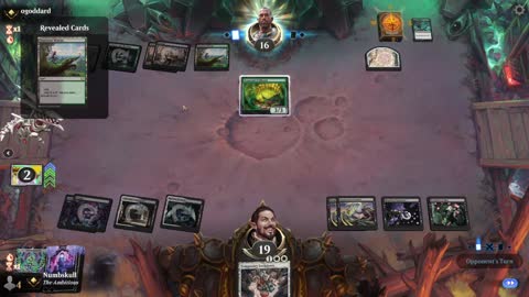 Watch MTG Arena Video Replay - Orzhov Midrange by Numbskull VS Golgari Aggro by ogoddard - Standard Traditional Ranked