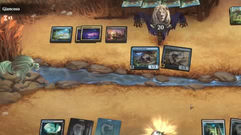 Watch MTG Arena Video Replay - Dimir Midrange by HamHocks42 VS Dimir Aggro by Giancoso - Standard Play