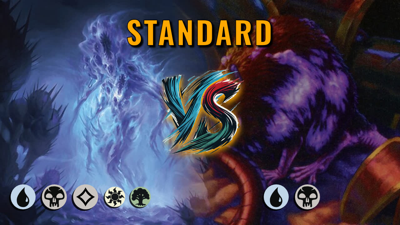 Watch MTG Arena Standard Video - Dimir Midrange by HamHocks42 VS Dimir Aggro by Giancoso - 42e720