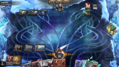 Watch MTG Arena Video Replay - Jeskai Midrange by Warped Concept VS Simic Midrange by poggiaiolo - Chromatic Cube Draft