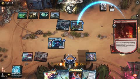 Watch MTG Arena Video Replay - Izzet Control by DamienF16 VS Dimir Midrange by Stefyroth - Traditional Standard Ranked