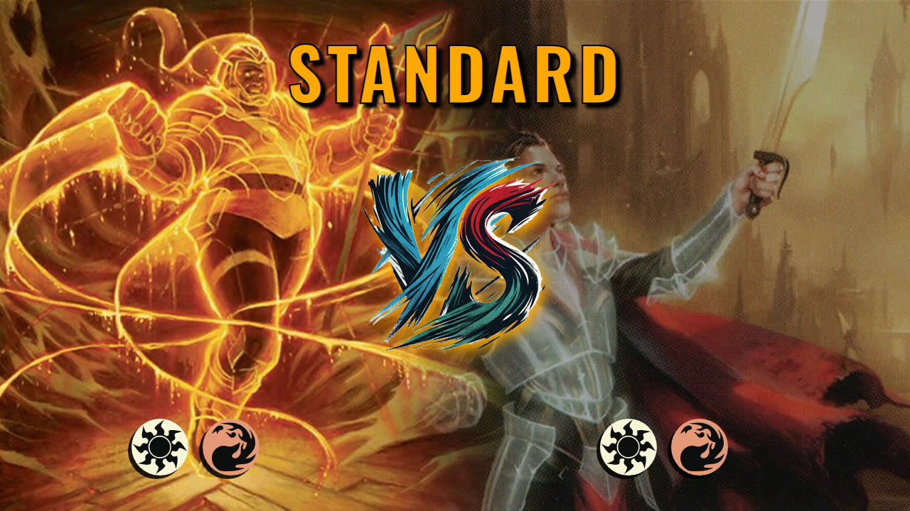 Watch MTG Arena Standard Video - Boros Aggro by DeadWeight VS Boros Aggro by Bubble_Dog - 1ead3f