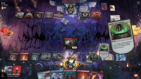 Watch MTG Arena Video Replay - Izzet Midrange by CunicoliGoblin VS Boros Control by Leon - Standard Event