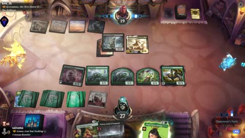 Watch MTG Arena Video Replay - Azusa, Lost but Seeking by saitama VS Ketramose, the New Dawn by ken_tk - Historic Brawl