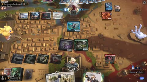 Watch MTG Arena Video Replay - Najeela, the Blade-Blossom by saitama VS Satya, Aetherflux Genius by CTBROX - Historic Brawl