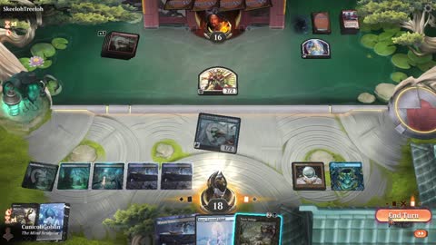 Watch MTG Arena Video Replay - Dimir Midrange by CunicoliGoblin VS Mono Red Midrange by SkeelohTreeloh - Traditional Historic Play