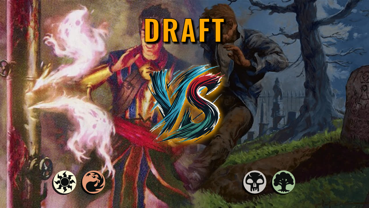 Watch MTG Arena Draft Video - Boros Aggro by DamienF16 VS Golgari Midrange by saertahr - 990412