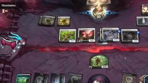 Watch MTG Arena Video Replay - Dimir Midrange by HamHocks42 VS Mono White Aggro by ThisIsSmitty - Standard Play