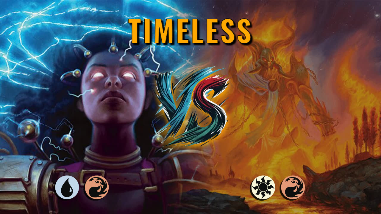 Watch MTG Arena Timeless Video - Izzet Midrange by Hawk Atankewo VS Boros Aggro by ilcaliffo91 - a8db1a