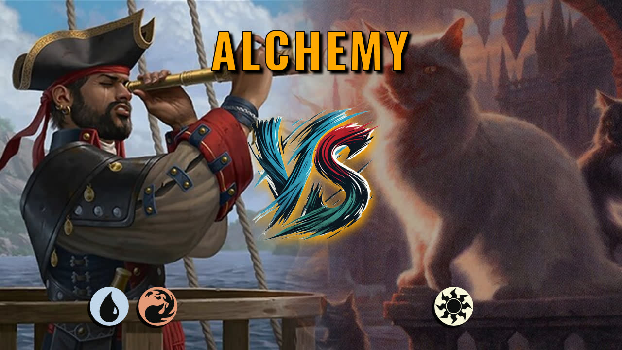 Watch MTG Arena Alchemy Video - Izzet Aggro by CunicoliGoblin VS Mono White Aggro by Mike55 - a081b8