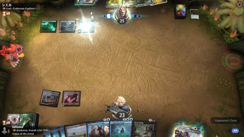 Watch MTG Arena Video Replay - Hashaton, Scarab's Fist by saitama VS Loot, Exuberant Explorer by シエル - Historic Brawl