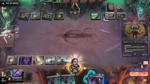 Watch MTG Arena Video Replay - Orzhov Midrange by Numbskull VS WUBG Control by Pot_of_Greed - Traditional Standard Ranked