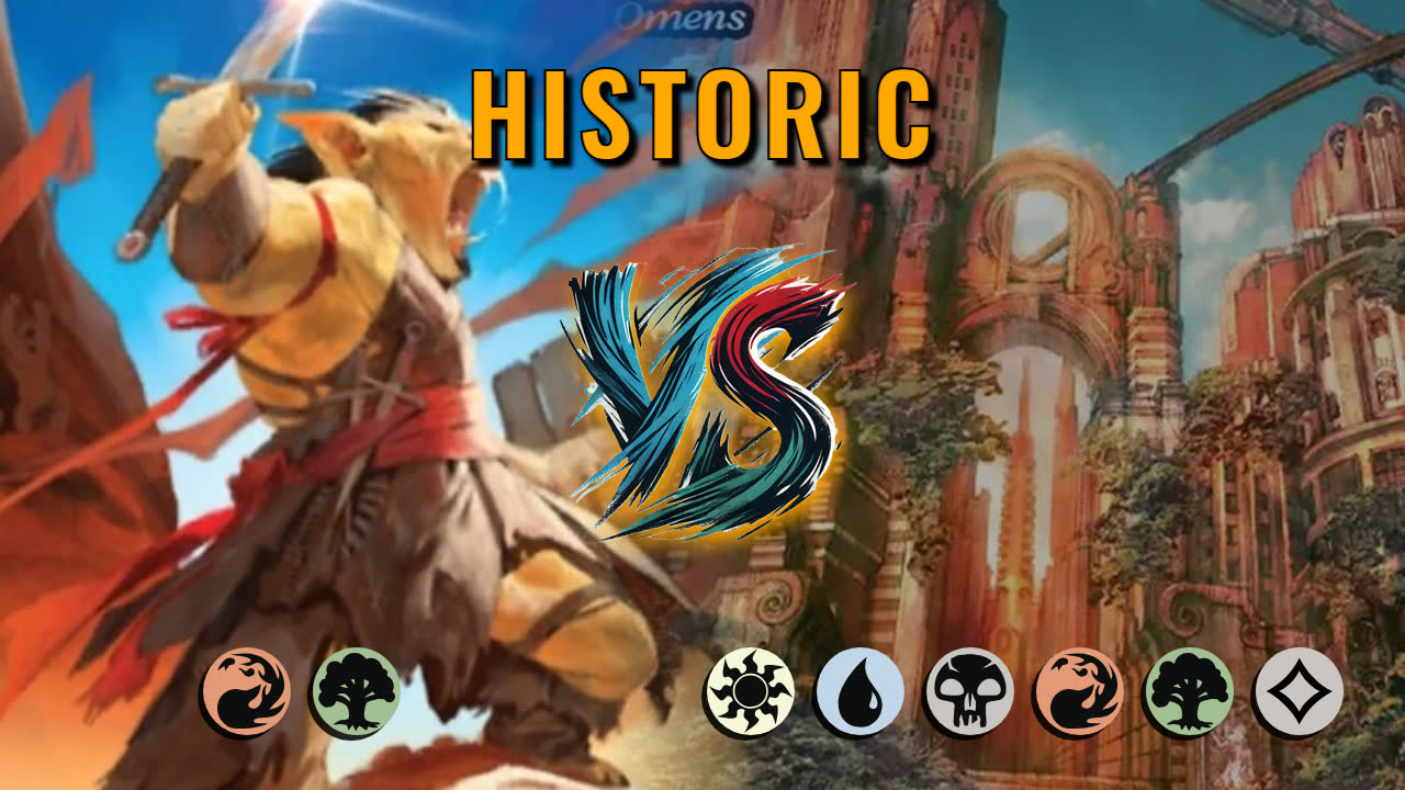 Watch MTG Arena Historic Video - Gruul Aggro by CunicoliGoblin VS WURG Midrange by Neon - a49005
