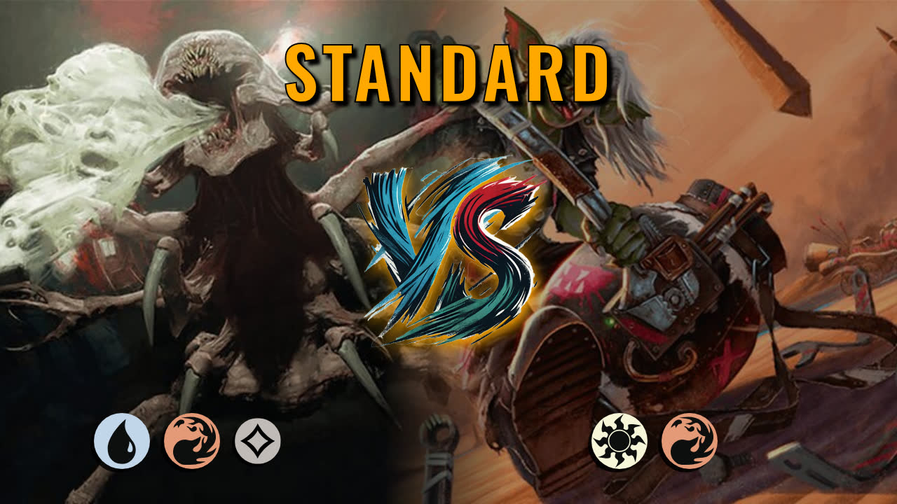 Watch MTG Arena Standard Video - Temur Cauldron by CunicoliGoblin VS Boros Aggro by TOYO - 52b08a