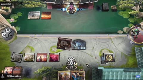 Watch MTG Arena Video Replay - Boros Aggro by MTGBudgetBrew VS Orzhov Midrange by parasitedoll - Historic Play