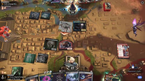Watch MTG Arena Video Replay - Terra, Magical Adept by saitama VS Yuriko, the Tiger's Shadow by ZeusJuice - Historic Brawl