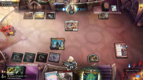 Watch MTG Arena Video Replay - A-Soul of Windgrace by saitama VS Djeru and Hazoret by Obthreescius - Historic Brawl