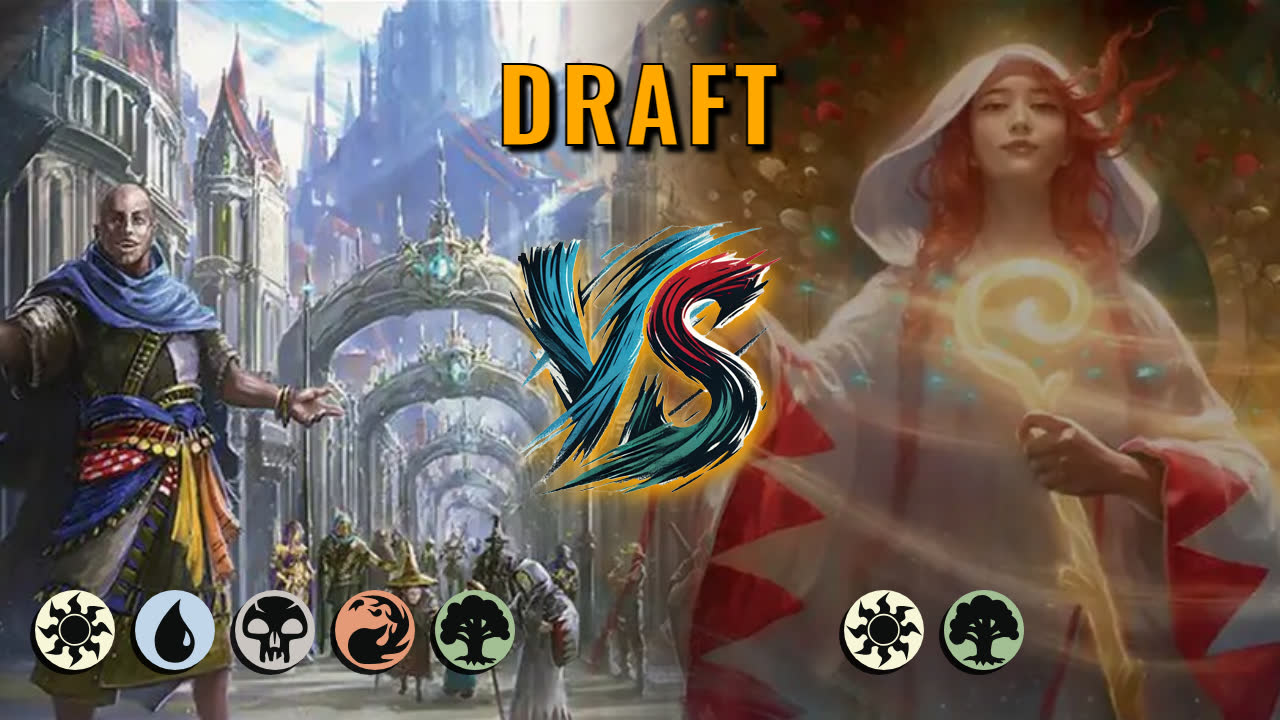 Watch MTG Arena Draft Video - 5 Color Midrange by saitama VS Selesnya Midrange by ANOEL - ebcb78