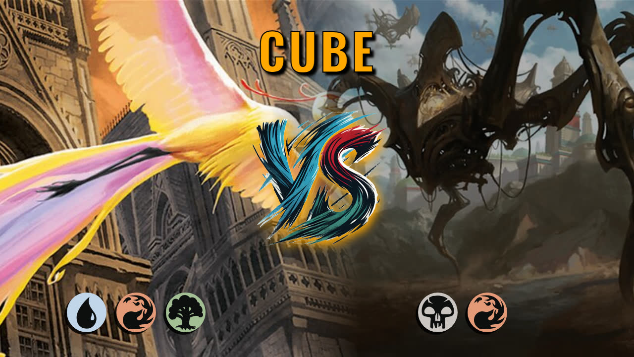 Watch MTG Arena Cube Video - Temur Midrange by DamienF16 VS Rakdos Midrange by Foxe - 2aba1f