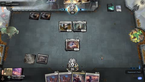Watch MTG Arena Video Replay - Orzhov Midrange by CunicoliGoblin VS Boros Aggro by axax89 - Traditional Historic Ranked
