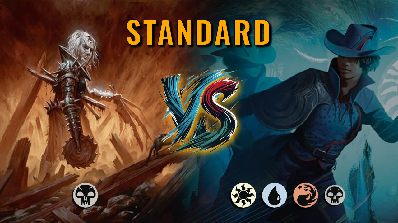 Watch MTG Arena Standard Video - Mono Black Midrange by Numbskull VS Jeskai Control by AnjiOsatu - dc6492