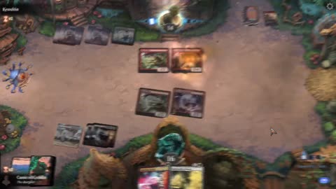 Watch MTG Arena Video Replay - Boros Aggro by CunicoliGoblin VS Mono Red Aggro by Kenshin - Standard Play