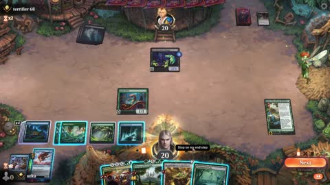 Watch MTG Arena Video Replay - Simic Midrange by utku VS Mono Black Midrange by terrifier 68 - Standard Ranked