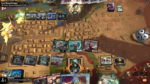 Watch MTG Arena Video Replay - Ureni of the Unwritten by saitama VS Nashi, Illusion Gadgeteer by Lyra Mousebringer - Historic Brawl
