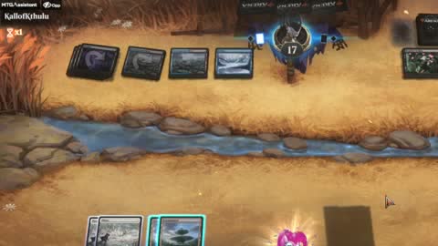 Watch MTG Arena Video Replay - Mono White Midrange by GBThundaII VS Dimir Midrange by KallofKthulu - Standard Play