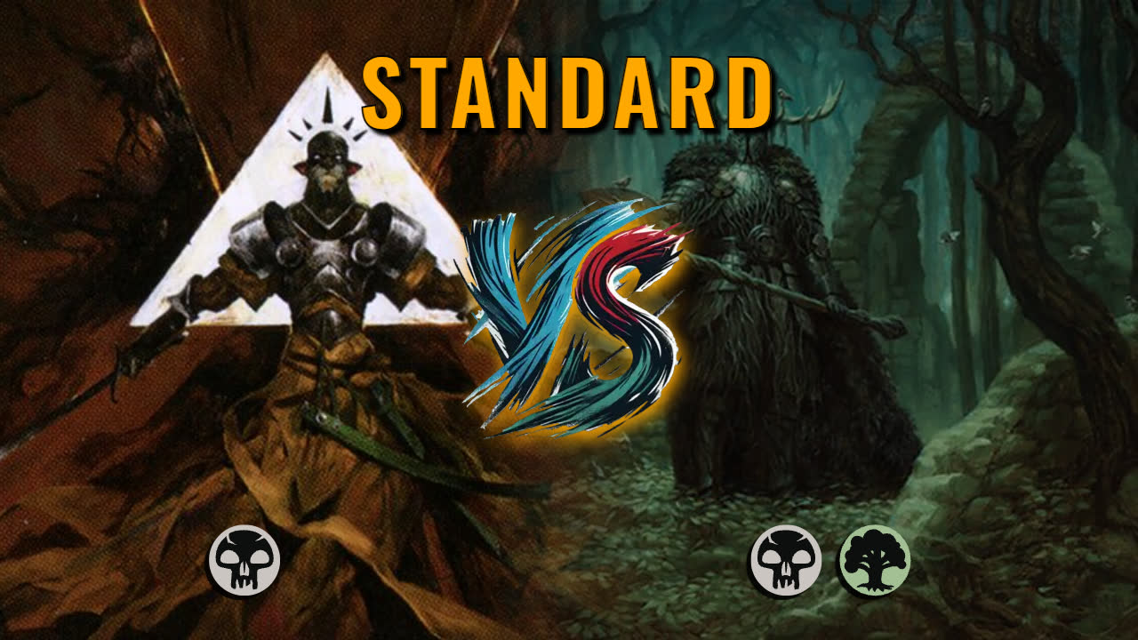 Watch MTG Arena Standard Video - Mono Black Midrange by Numbskull VS Golgari Midrange by TechnoShaman - c9ae1a