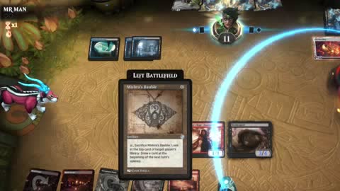 Watch MTG Arena Video Replay - Jund Midrange by saitama VS Dimir Midrange by MR MAN - Timeless Metagame Challenge
