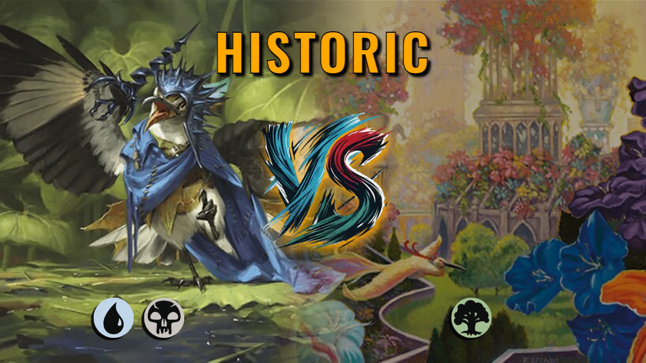 Watch MTG Arena Historic Video - Dimir Midrange by HamHocks42 VS Mono Green Midrange by Cicjose - 56237e