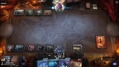 Watch MTG Arena Video Replay - Grixis Midrange by DamienF16 VS WBRG Midrange by skotaye - Chromatic Cube Draft