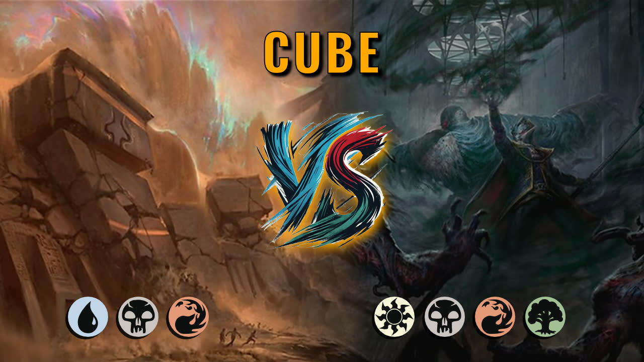Watch MTG Arena Cube Video - Grixis Midrange by DamienF16 VS WBRG Midrange by skotaye - 59f75b