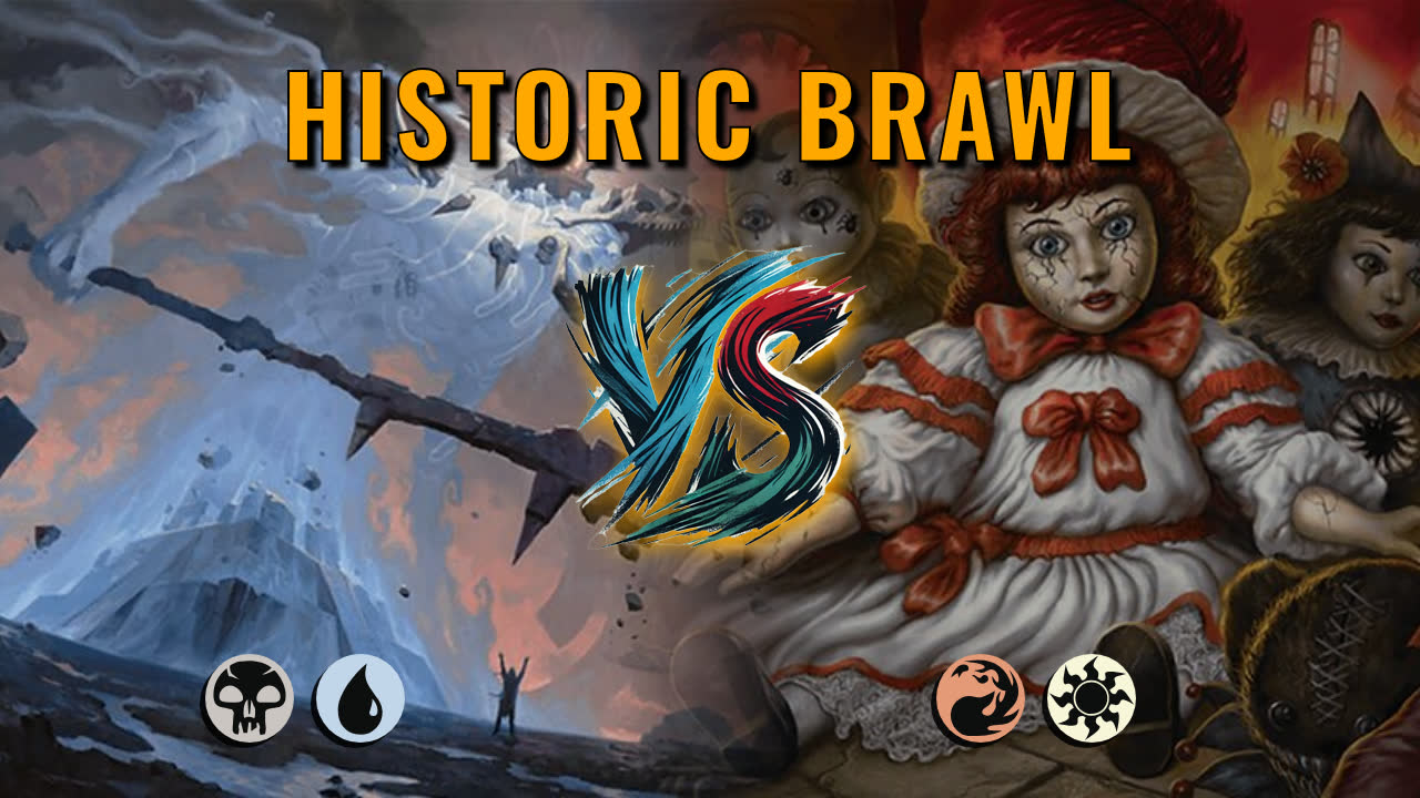 Watch MTG Arena Historic Brawl Video - The Ancient One by Warped Concept VS Arabella, Abandoned Doll by tokioribito - 46e583