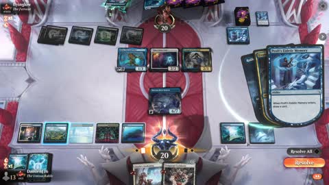 Watch MTG Arena Video Replay - Azorius Midrange by DamienF16 VS Dimir Aggro by flyinglow - Traditional Standard Ranked