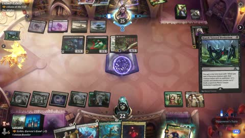 Watch MTG Arena Video Replay - Sythis, Harvest's Hand by saitama VS Liliana of the Veil by UnImPrEsSeD - Historic Brawl