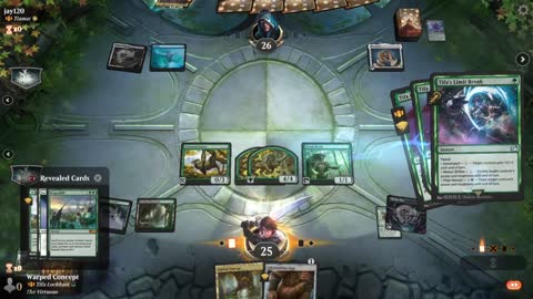 Watch MTG Arena Video Replay - Tifa Lockhart by Warped Concept VS Tiamat by jay120 - MWM Cascade Brawl