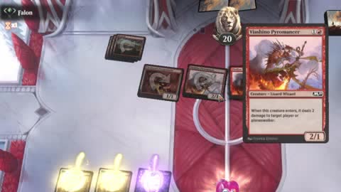 Watch MTG Arena Video Replay - Orzhov Aggro by GBThundaII VS Mono Red Aggro by Falon - Standard Ranked