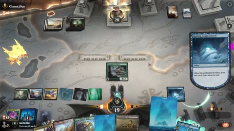 Watch MTG Arena Video Replay - WUBG Midrange by saitama VS Orzhov Midrange by Obnox10us - Premier Draft Ranked